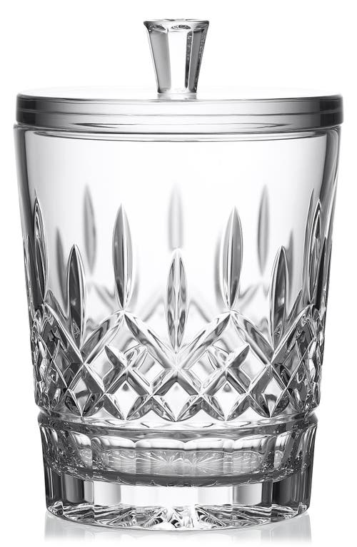 Waterford Lismore Lidded Crystal-glass Biscuit Barrel 19cm In No Color