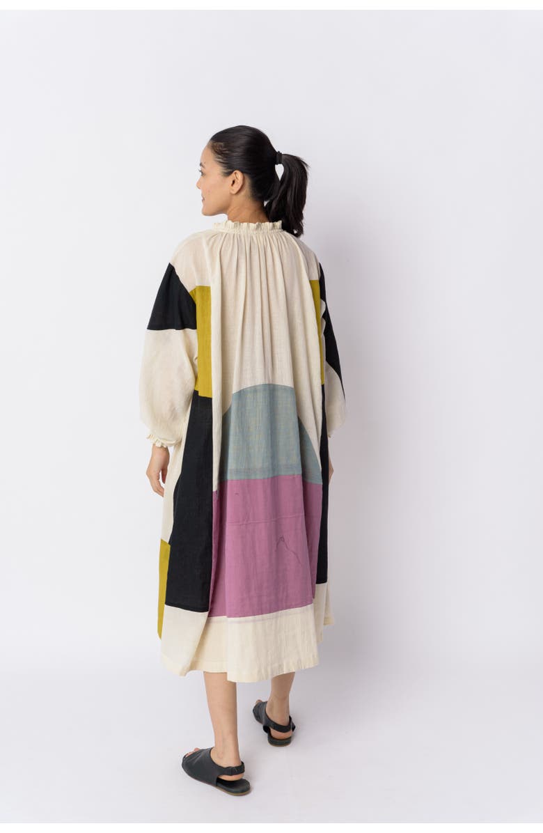 World of Crow Pride of Crow Midi Dress, Alternate, color, 