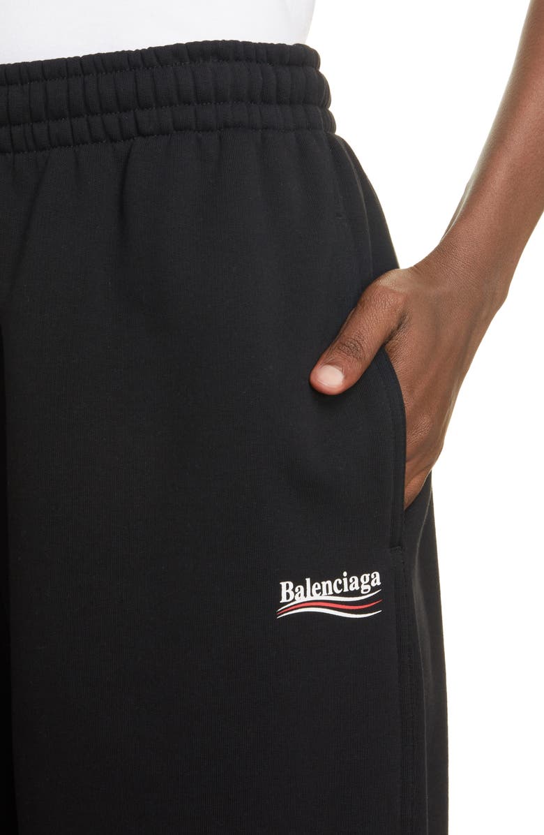 Balenciaga Campaign Logo Sweatpants, Alternate, color,