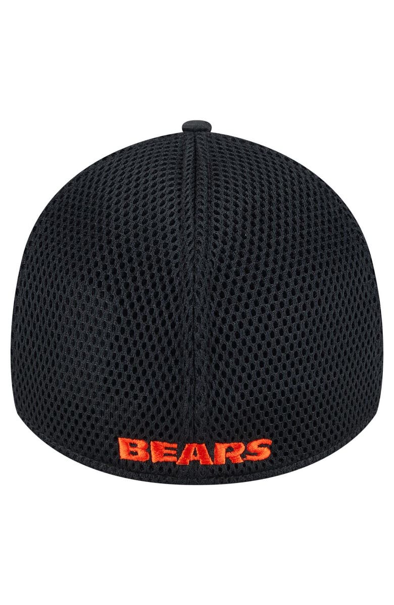 New Era Men's New Era Black Chicago Bears Active Camo 39THIRTY Flex Hat, Alternate, color, 