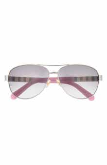 kate spade new york 'dalia' 58mm aviator sunglasses