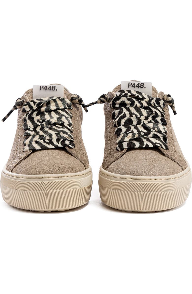 P448 Thea Stone Platform Sneaker, Alternate, color, Stone