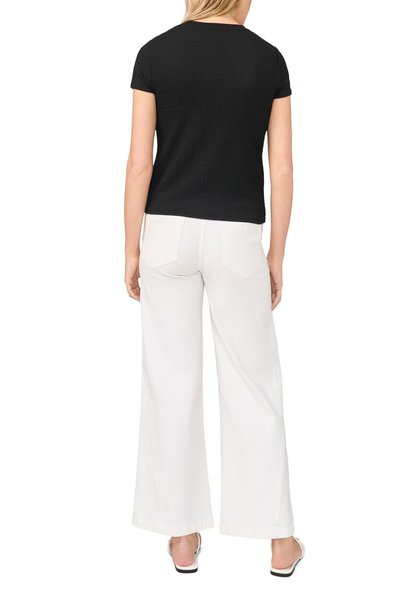 Easy Texture T-Shirt, Alternate, color, RICH BLACK