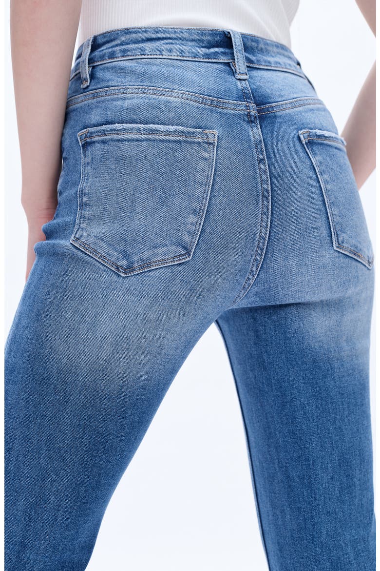 High Waist Flare Jeans, Alternate, color, SOUTHERN