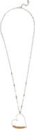 Robert Lee Morris Wire Wrap Heart Pendant Necklace