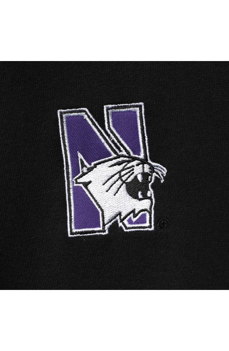 COLOSSEUM Men's Colosseum Black Northwestern Wildcats Tortugas Logo Quarter-Zip Jacket, Alternate, color, Black