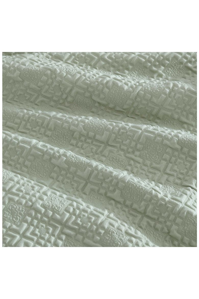Sedona Geometric Comforter & Sham Set, Alternate, color, LIGHT GREEN