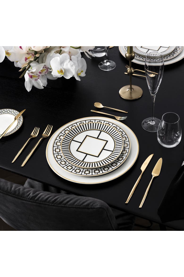 MetroChic Dinner Plate, Alternate, color, white