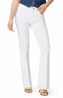 Laurel Canyon Raw Hem High Waist Bootcut Jeans