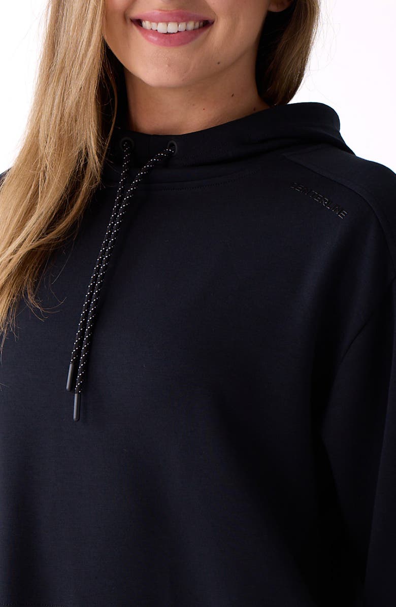 Centerline Athletics Après Women's Hooded Sweatshirt, Alternate, color, Black