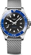Longines HydroConquest Automatic Mesh Strap Watch, 42mm