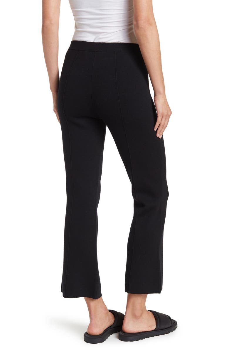 Theory Flare Empire Wool Pants, Alternate, color,