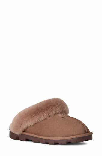 Coquette Genuine Shearling Lined Slipper