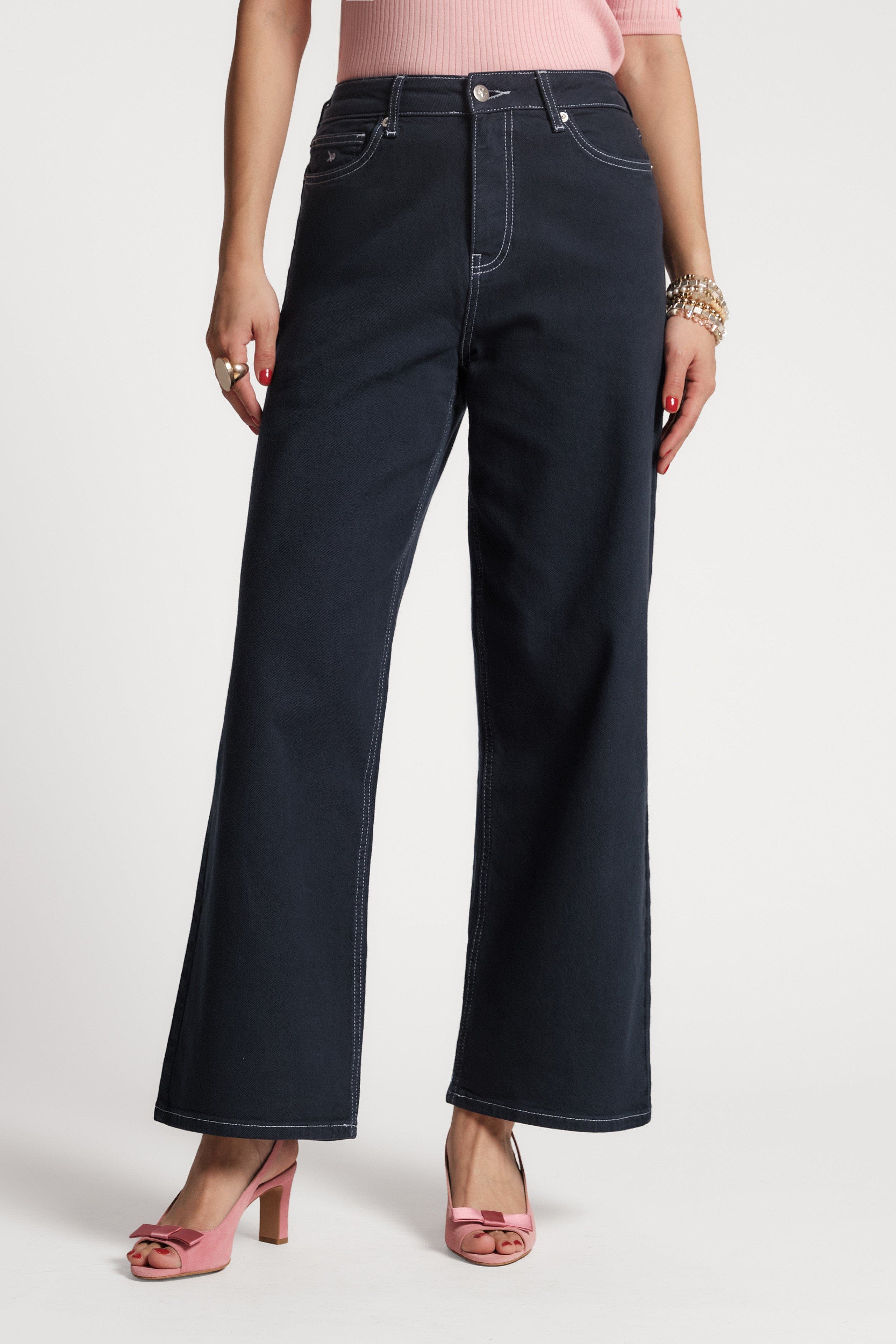 Frances Valentine Ace Jean In Black