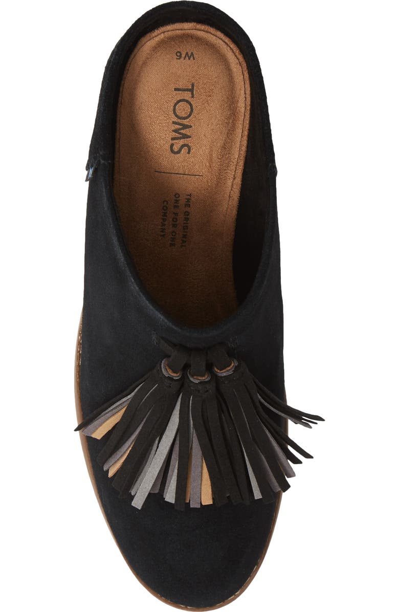 TOMS Leila Tassel Mule, Alternate, color,