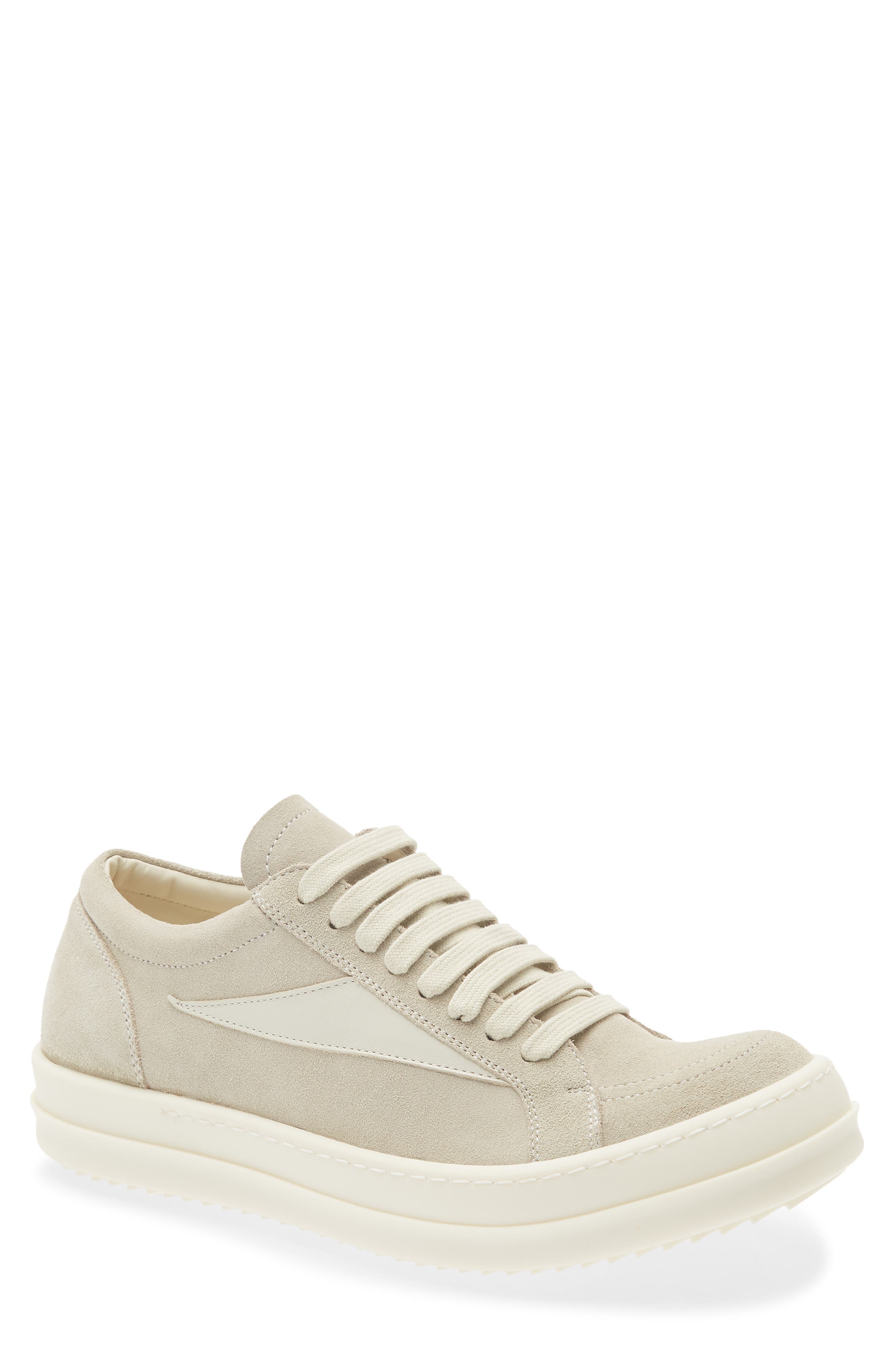 Rick Owens Vintage Sneaker, Main, color, Pearl/ Dirty Milk/ Milk