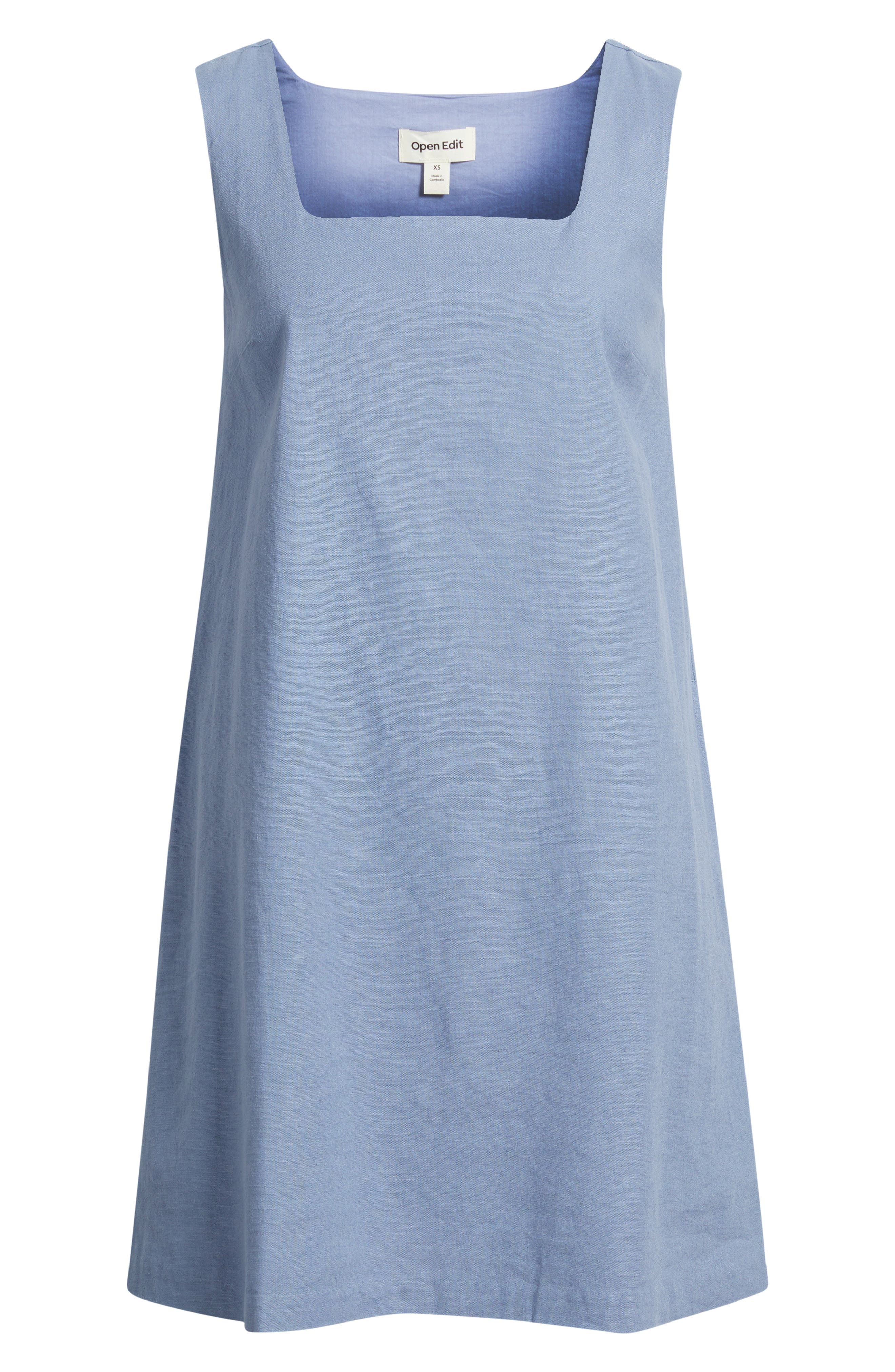Linen Blend Shift Dress - image 5