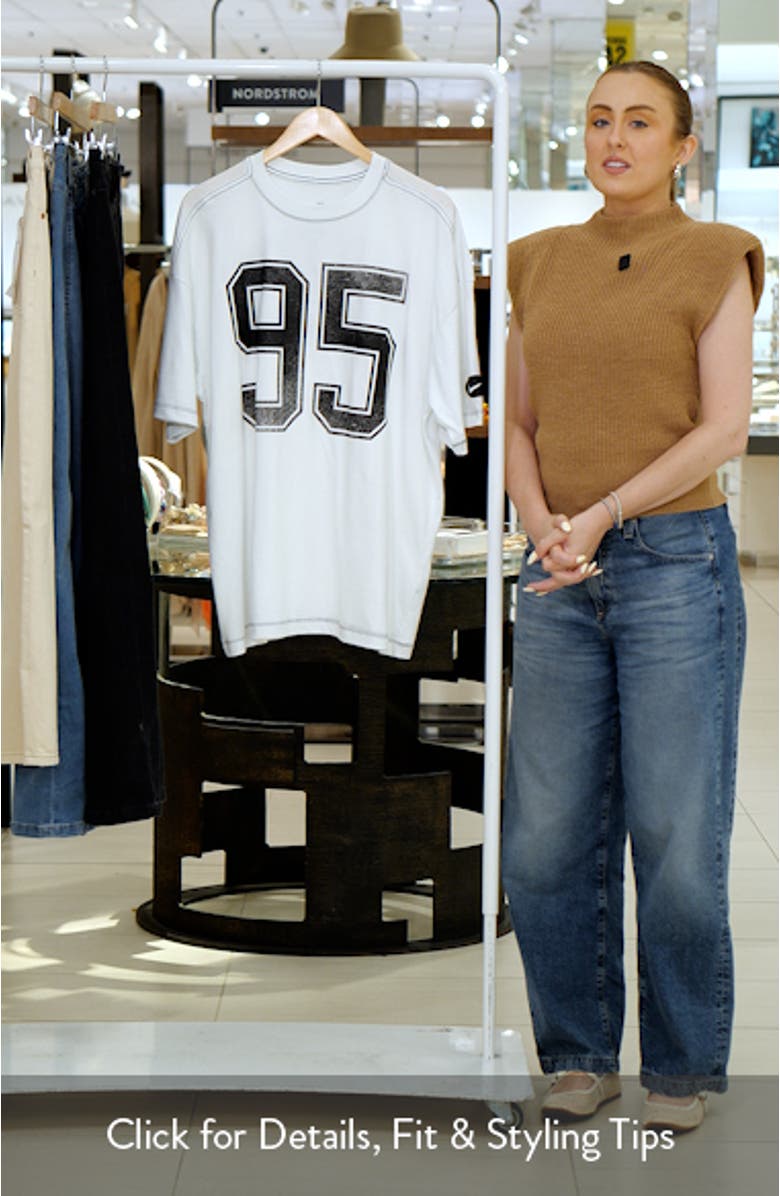 Sportswear Street Oversize Cotton T-Shirt, sales video thumbnail