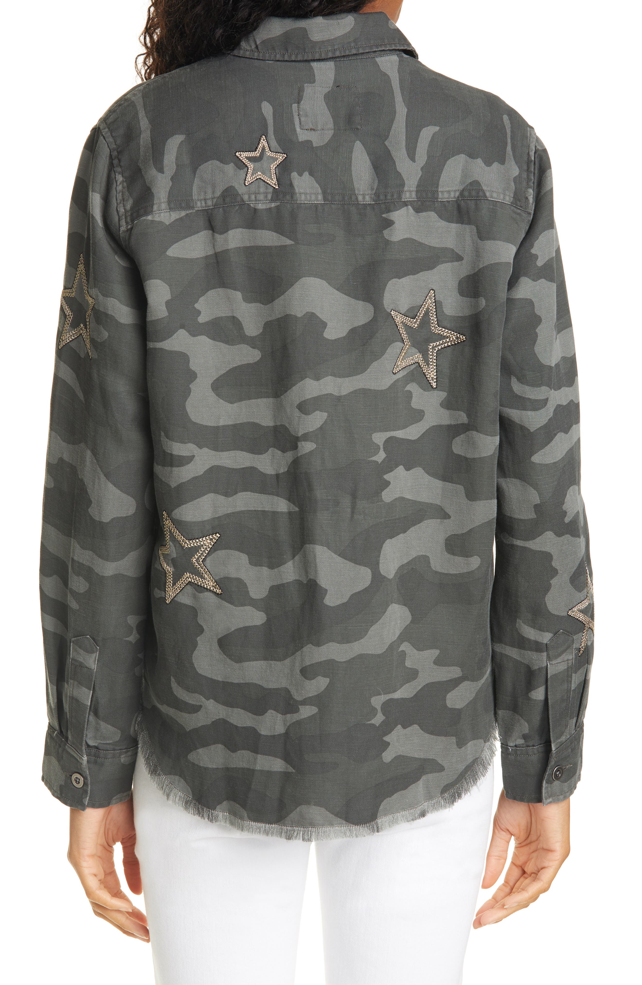 Rails Loren Camo Button-Up Shirt (Women) | Nordstrom