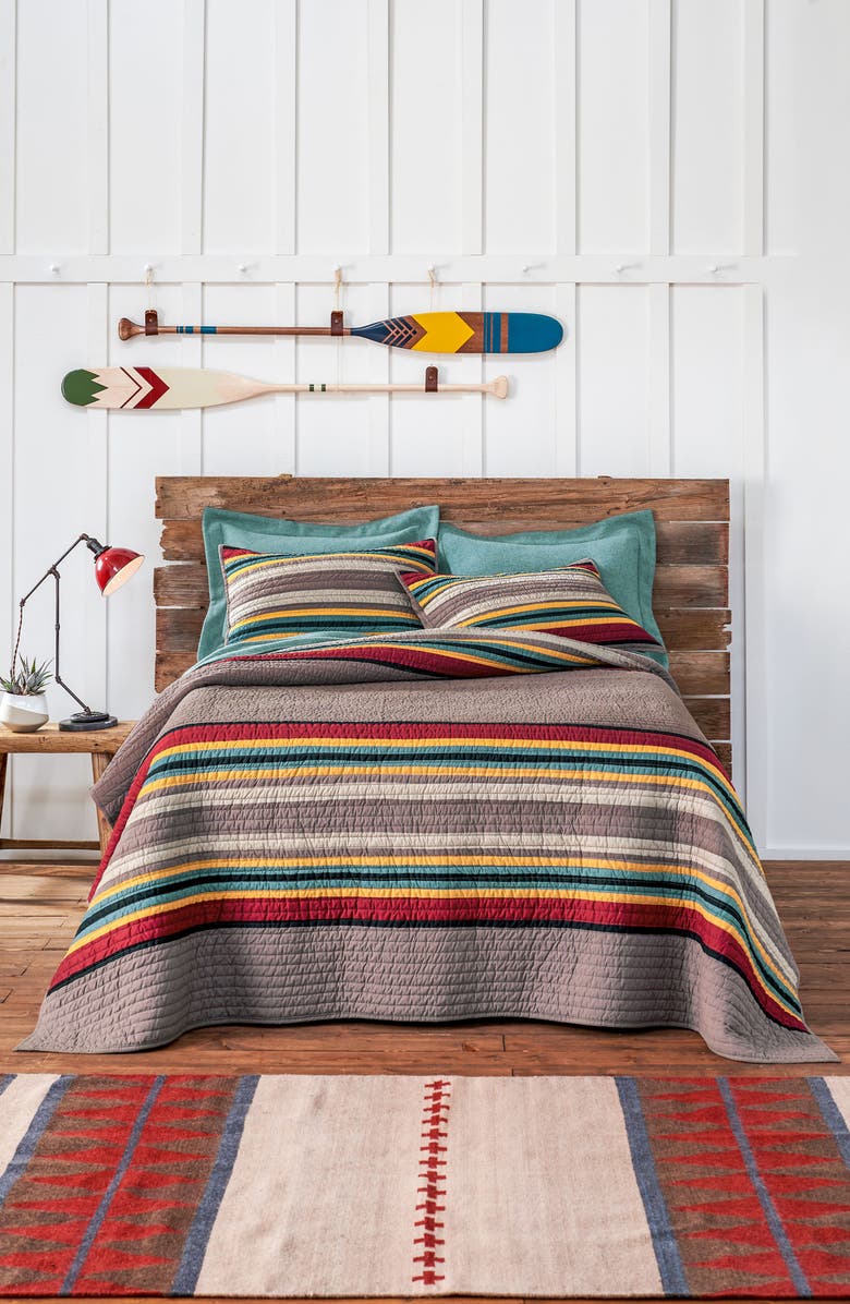 Pendleton Yakima Camp Quilt & Sham Set, Main, color, 
