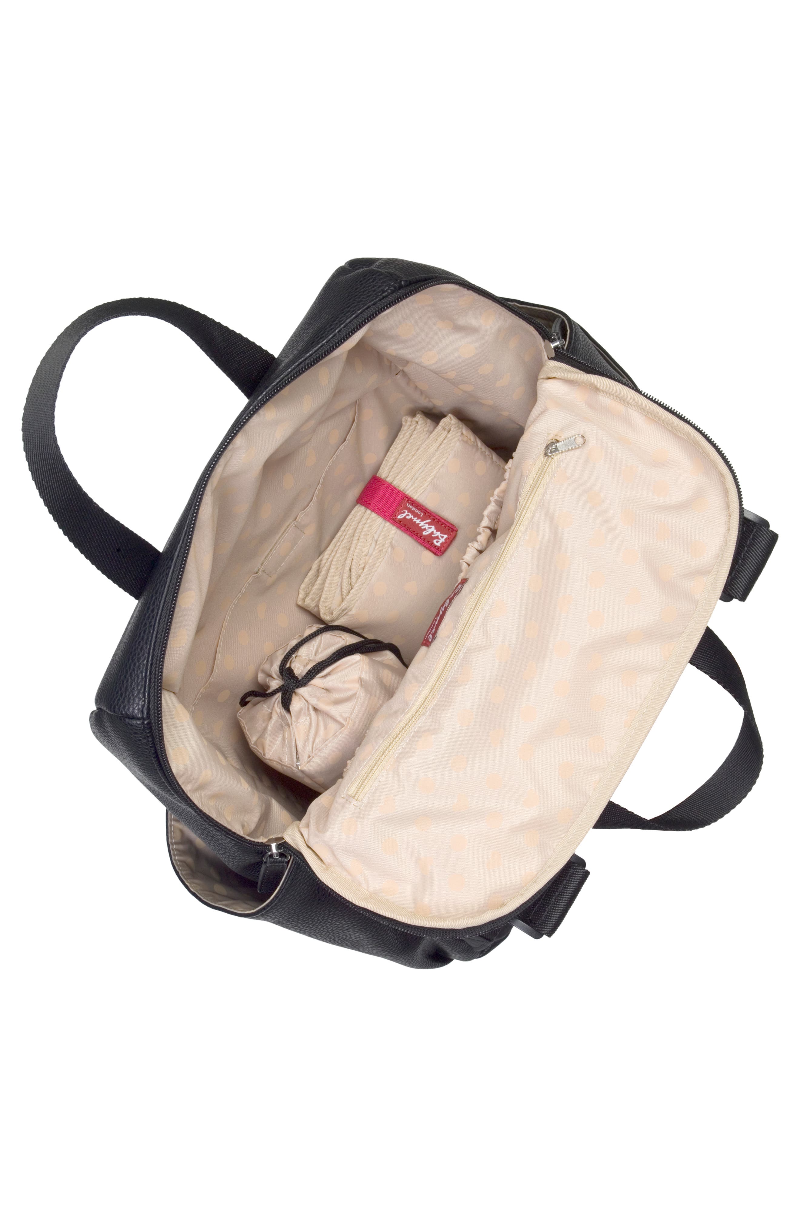 Babymel Robyn Convertible Faux Leather Diaper Backpack, Alternate, color, 