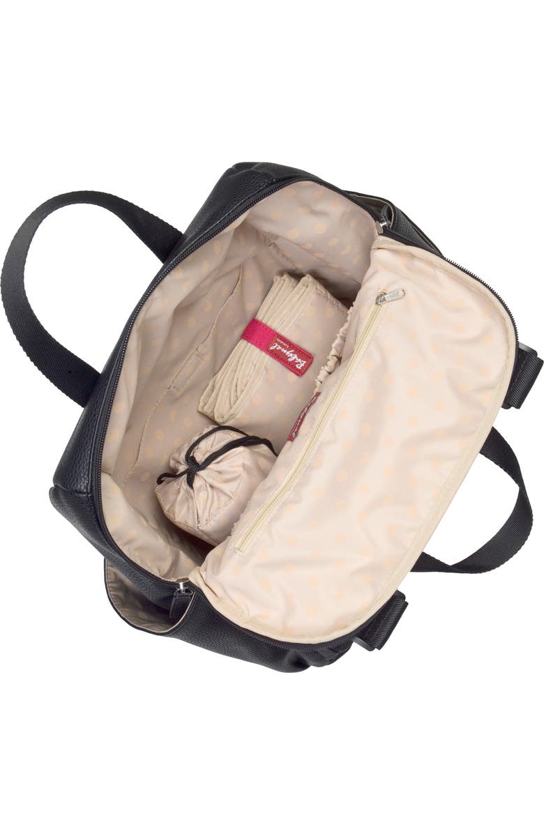 Babymel Robyn Convertible Faux Leather Diaper Backpack, Alternate, color,