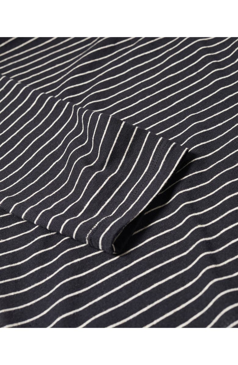 MANGO Stripe Long Sleeve Cotton & Linen T-Shirt, Alternate, color,