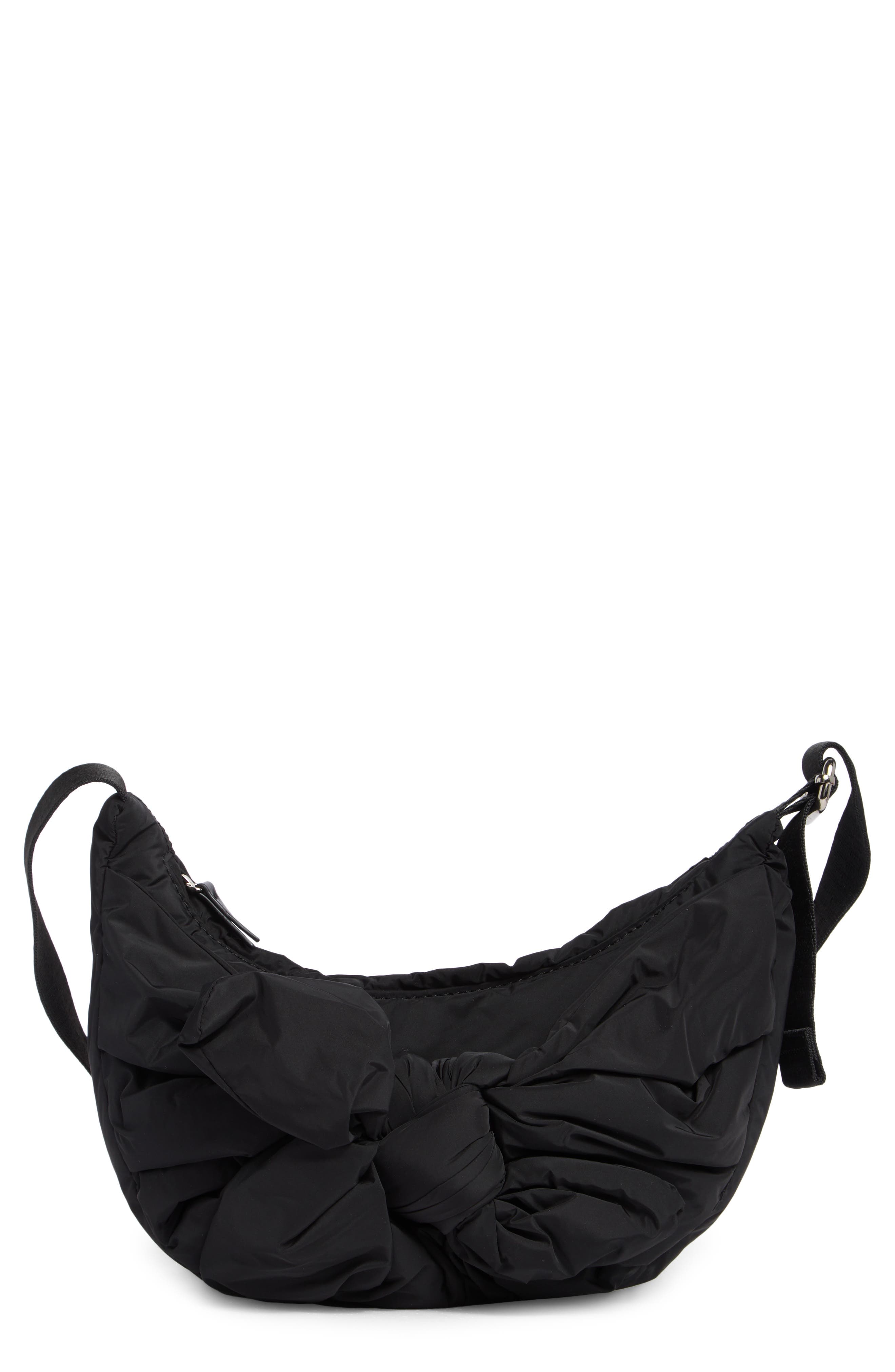 Dolce Vita Knotted Nylon Crossbody Bag
