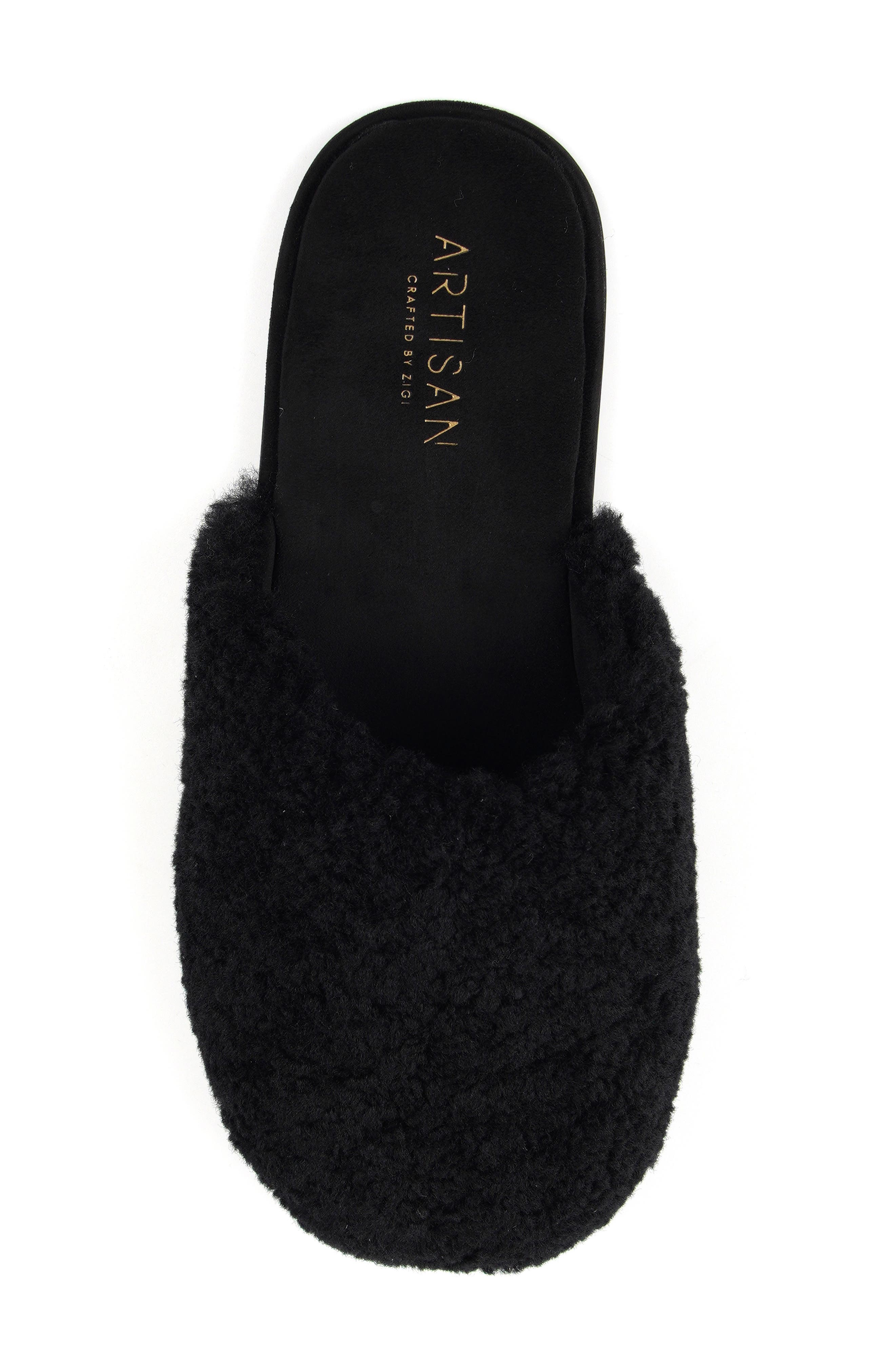 Artisan Crafted By Zigi Essexx Slipper, Alternate, color, Black