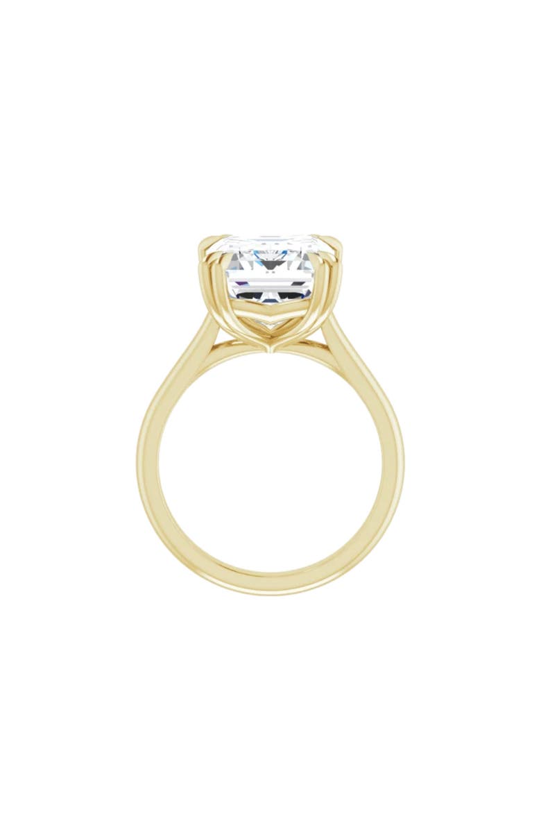 Bliss Diamond Certified 5Ct Emerald Cut Diamond Designer Engagement Ring Lab Grown 14k Gold, Alternate, color, 