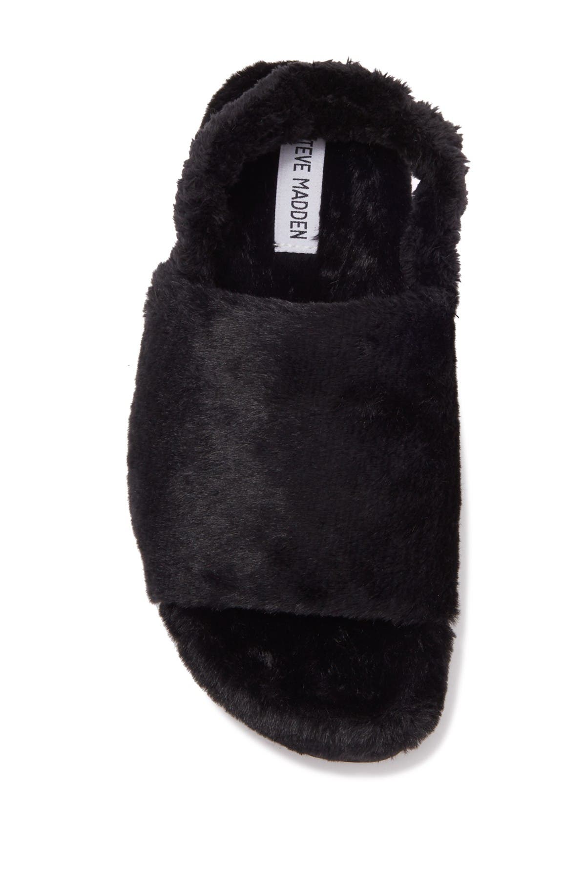 Steve Madden Fidget Faux Fur Slipper, Alternate, color, 