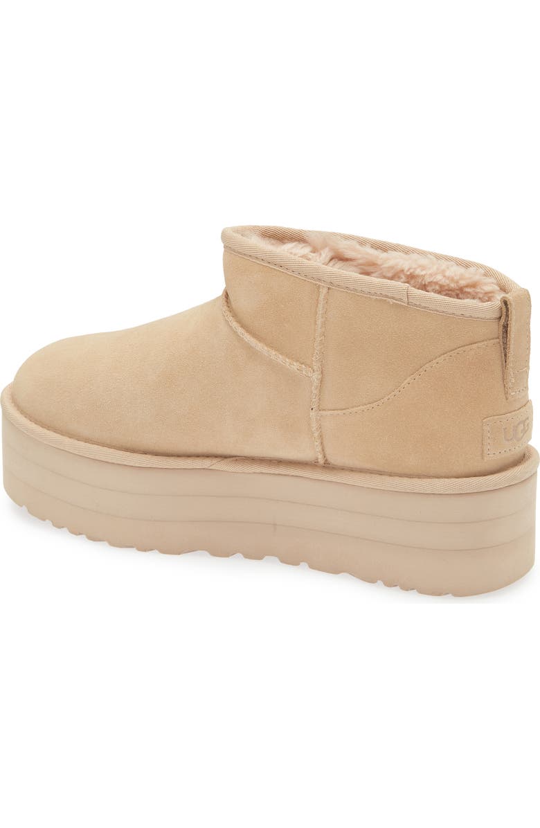UGG<sup>®</sup> Classic Ultra Mini Platform Boot, Alternate, color, Driftwood