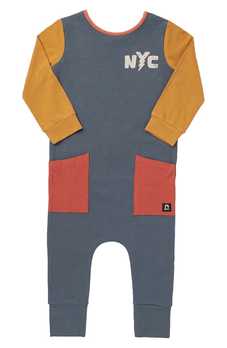 RAGS TO RACHES Orion Hip Pocket Romper, Main, color, 