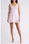 Stripe Babydoll Minidress