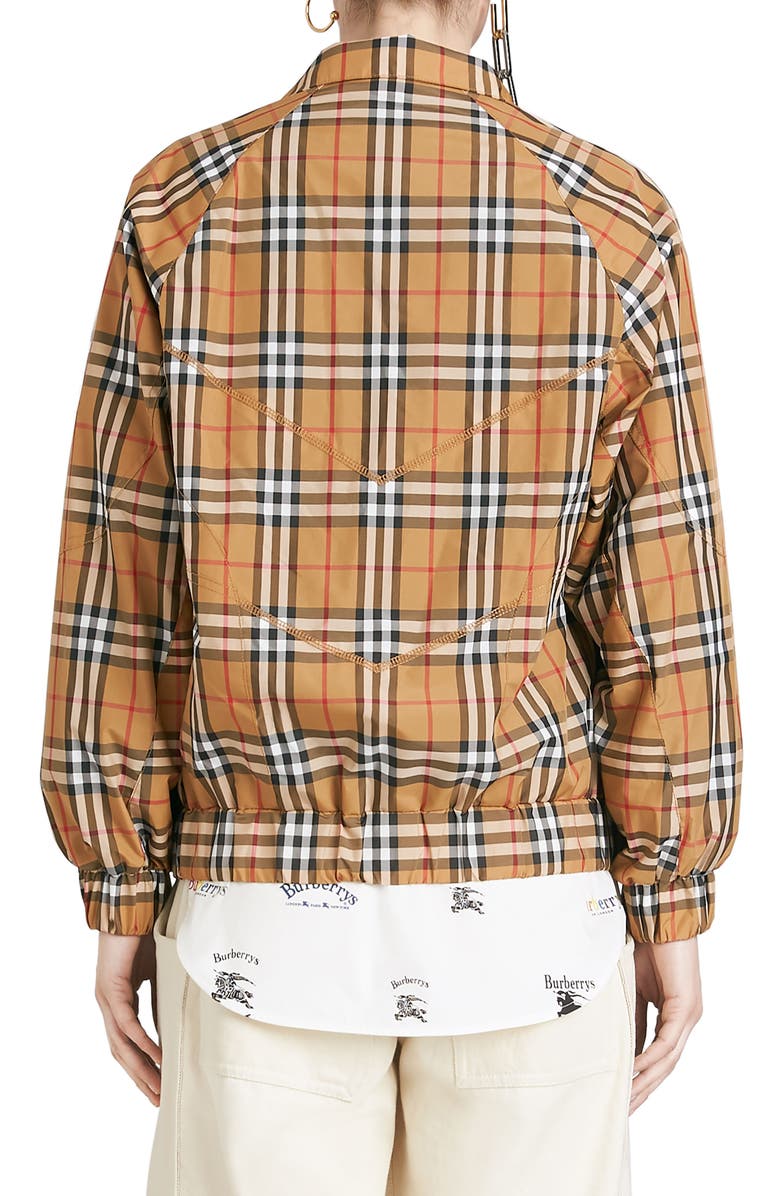 Burberry Corfe Check Print Jacket, Alternate, color, 