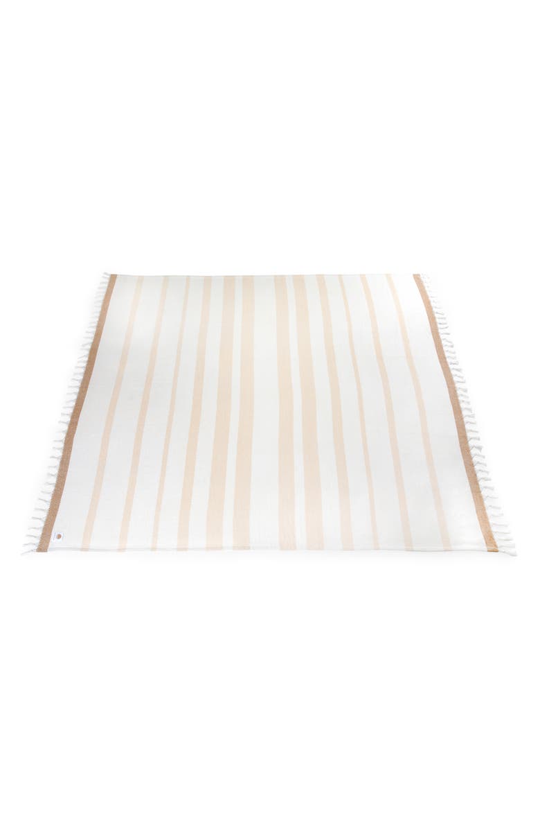 Picnic Time Oceanside Beach Blanket, Alternate, color, Beige