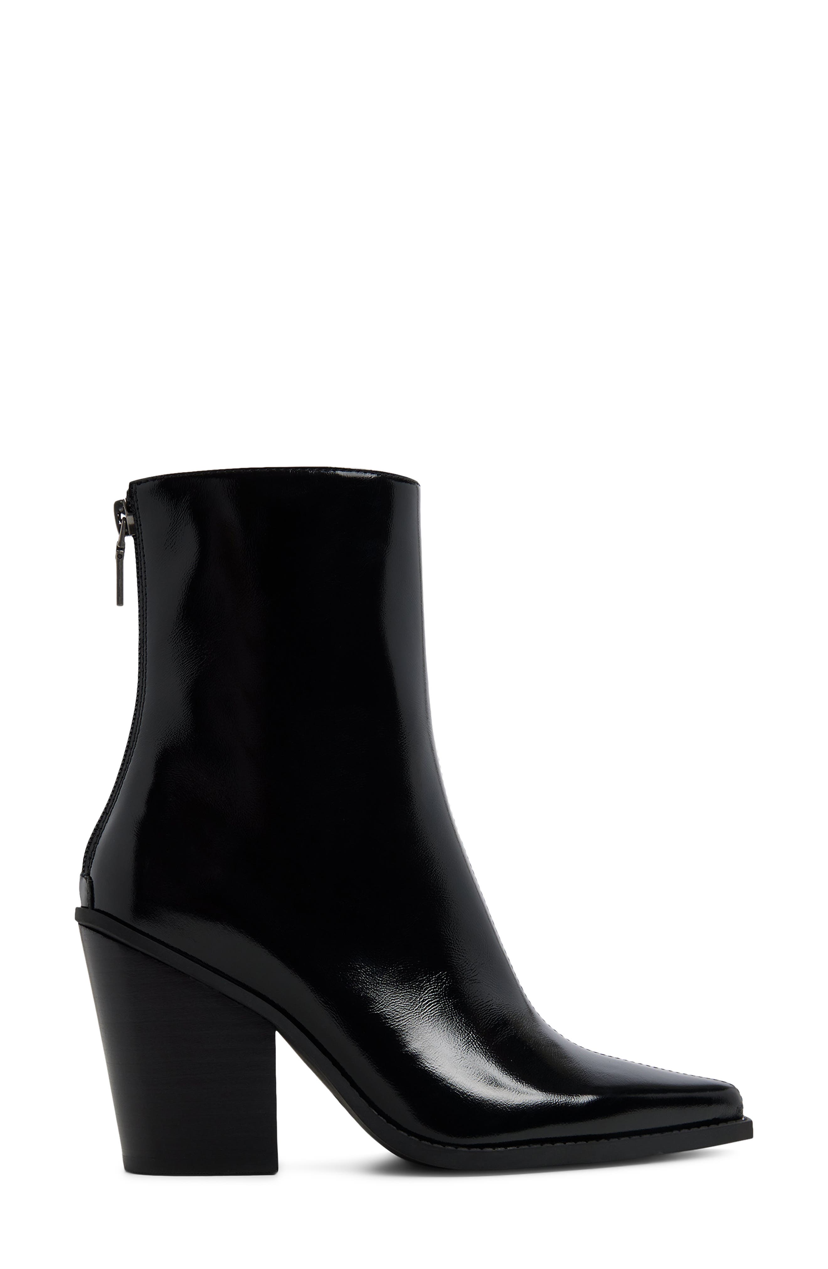 ALDO Norelle Ankle Boot, Alternate, color, Black