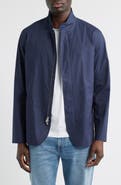 Peter Millar Crown Crafted Mayfair Cotton Zip Blazer