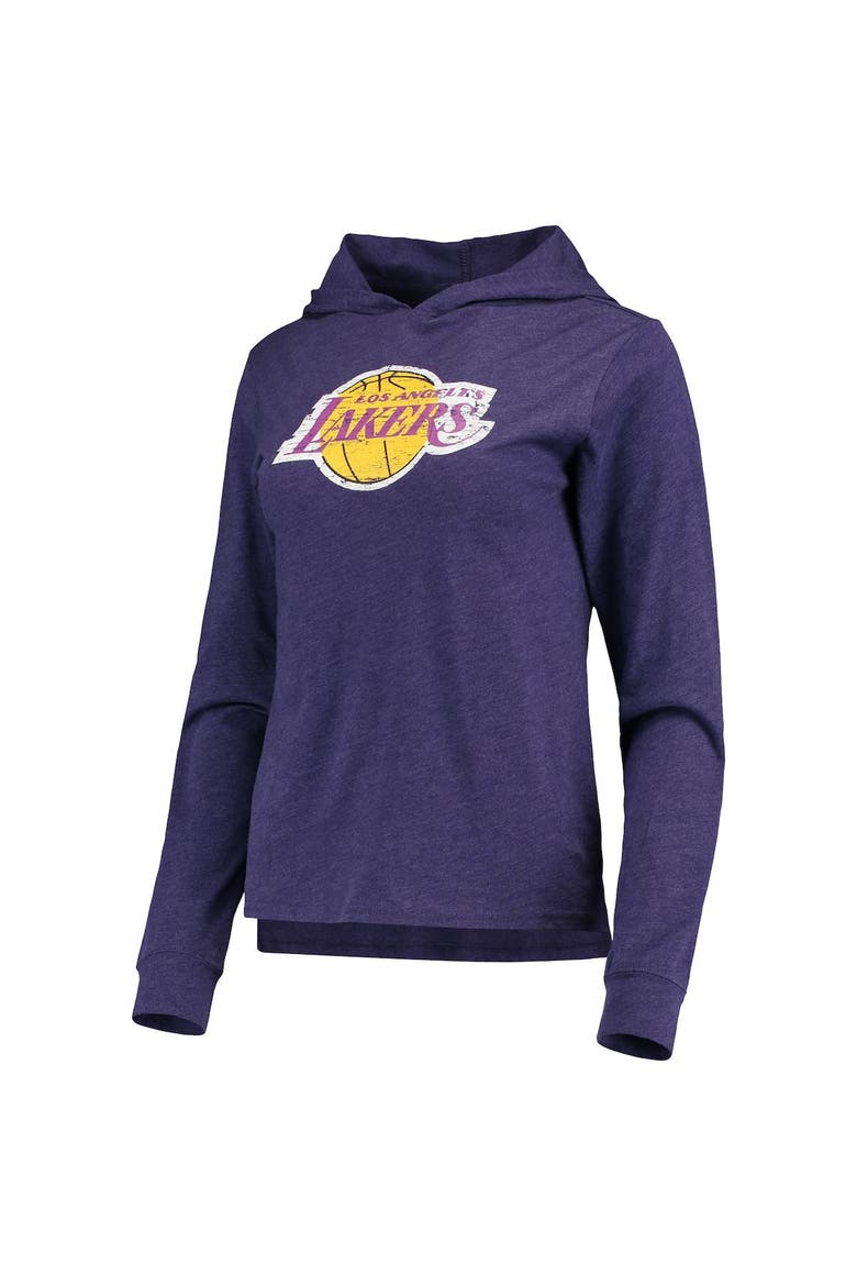 Women's Concepts Sport Purple Los Angeles Lakers Hoodie & Pants Sleep Set, Alternate, color, Purple