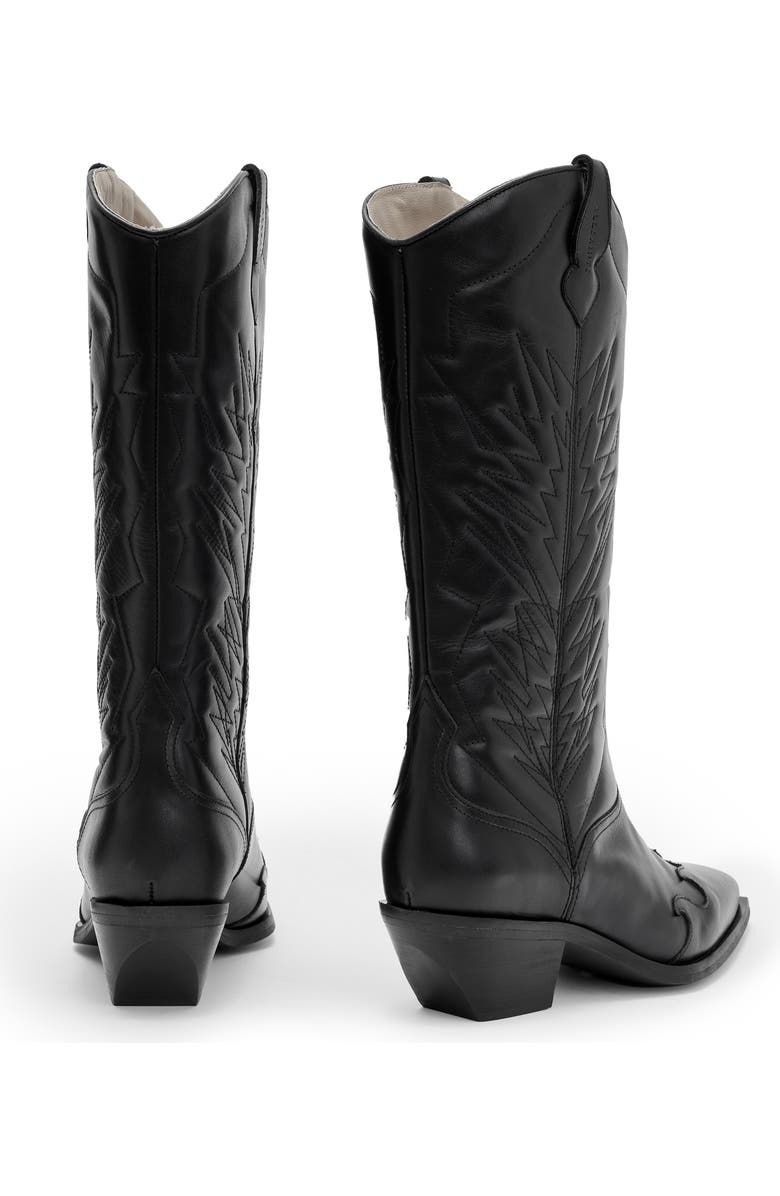 AllSaints Kacey Western Boot, Alternate, color,
