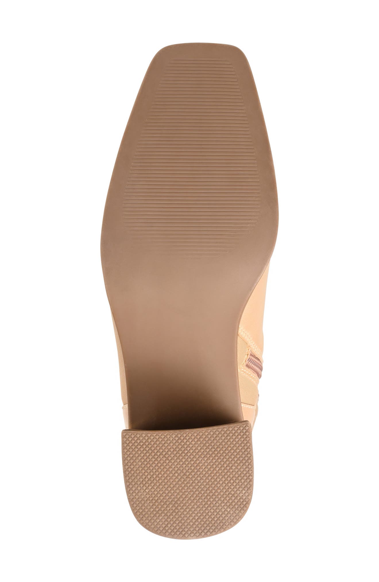 Journee Collection Gaibree Buckle Boot, Alternate, color, Beige