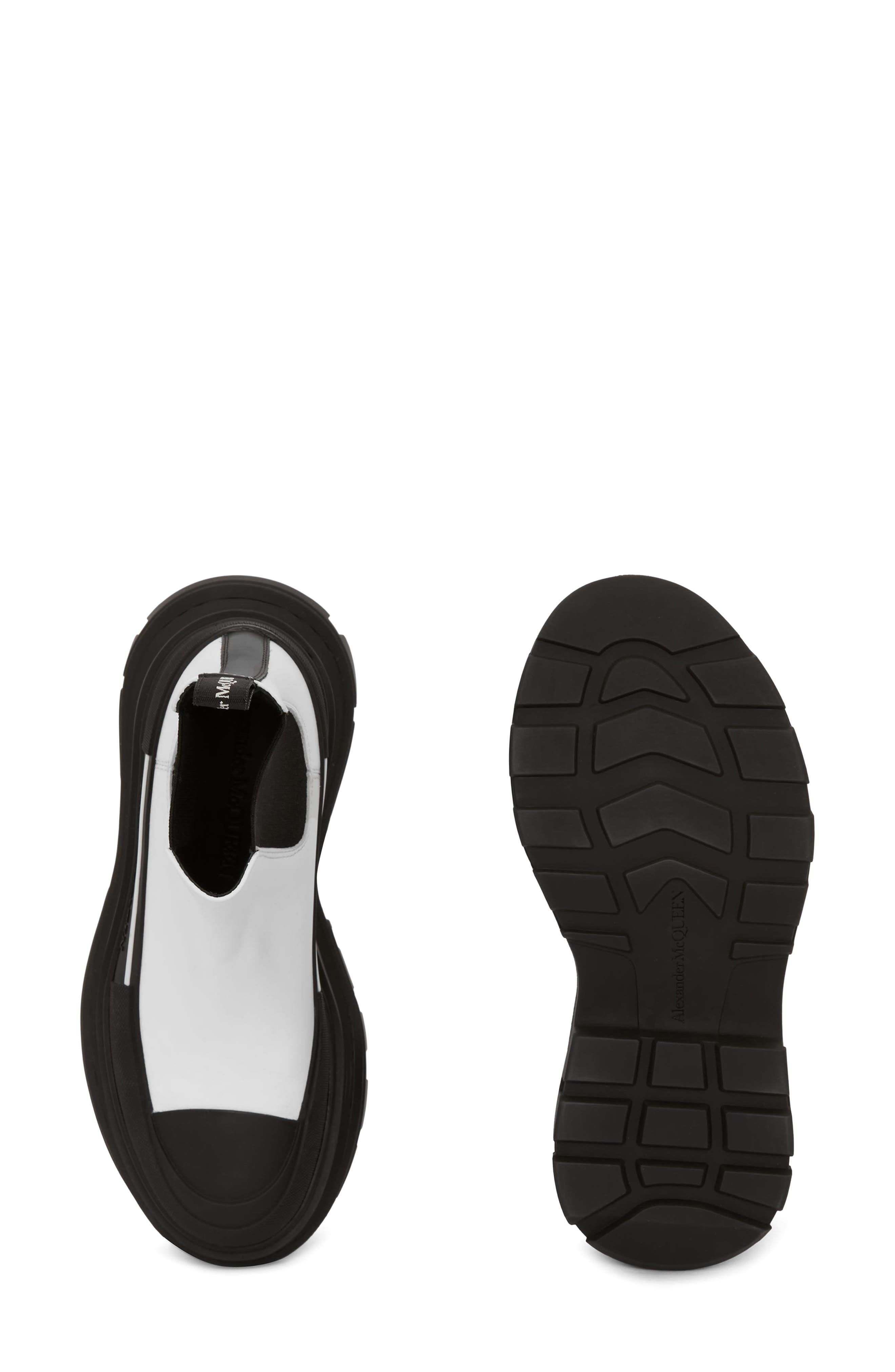 McQueen Alexander McQueen Tread Slick Chelsea Boot, Alternate, color, 