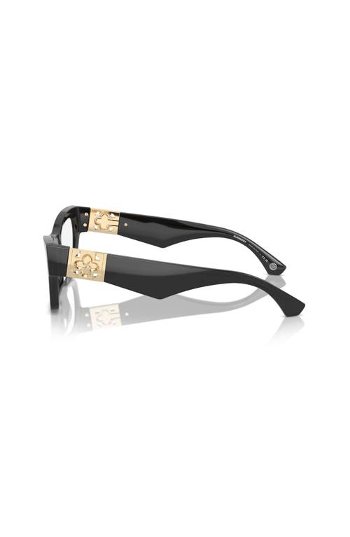Burberry 53mm Cat Eye Optical Glasses In Gray
