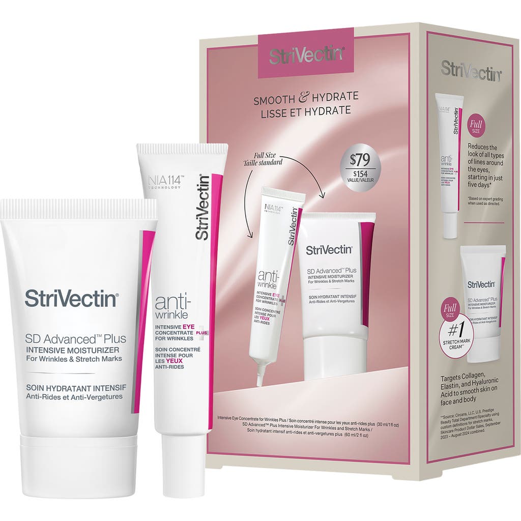 Strivectin ® Smooth & Hydrate Skin Care Set In Transparent