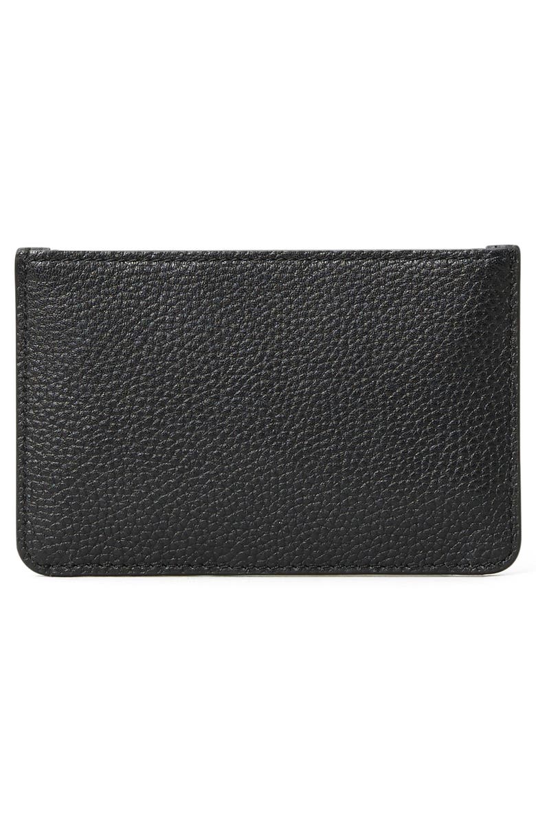 Tory Burch Walker Leather Card Case, Alternate, color, 