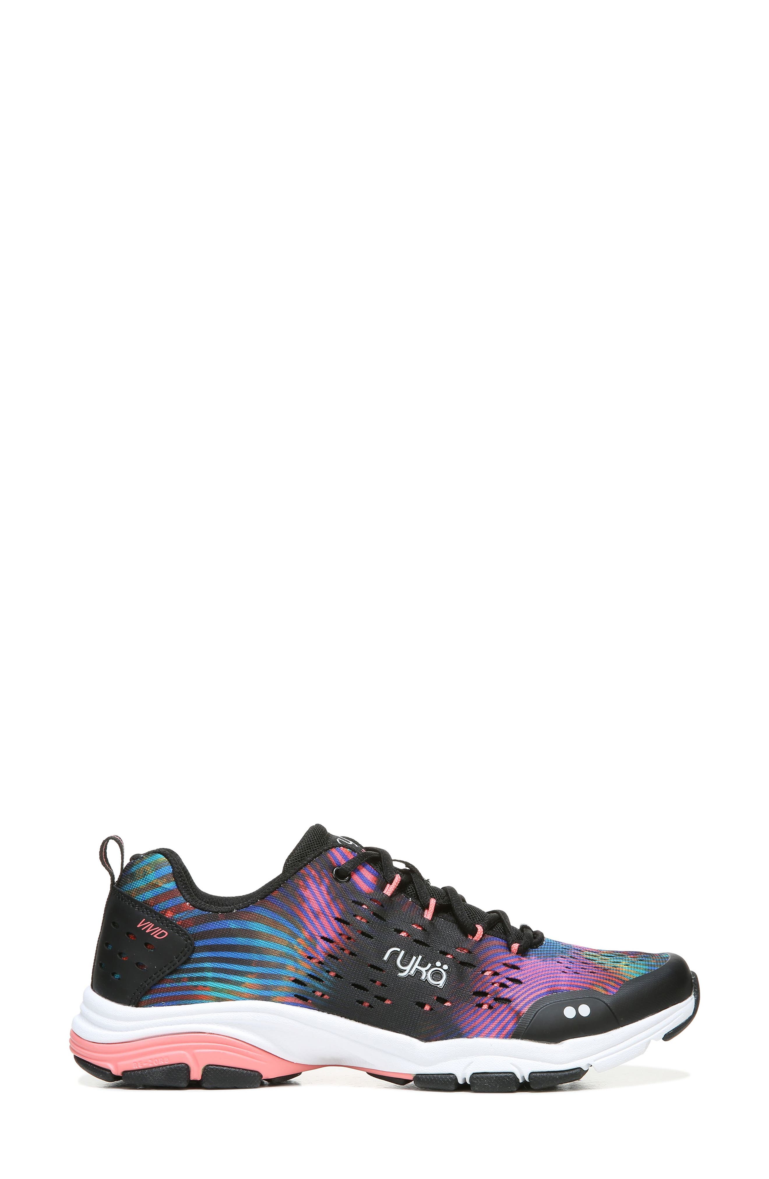 Vivid RZX Sneaker, Alternate, color, BLACK EXOTIC