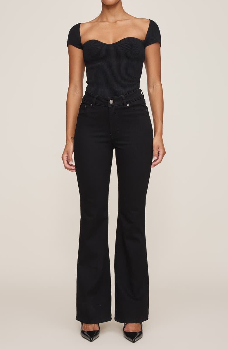 DL1961 Sweatheart Rib Top, Alternate, color, Black