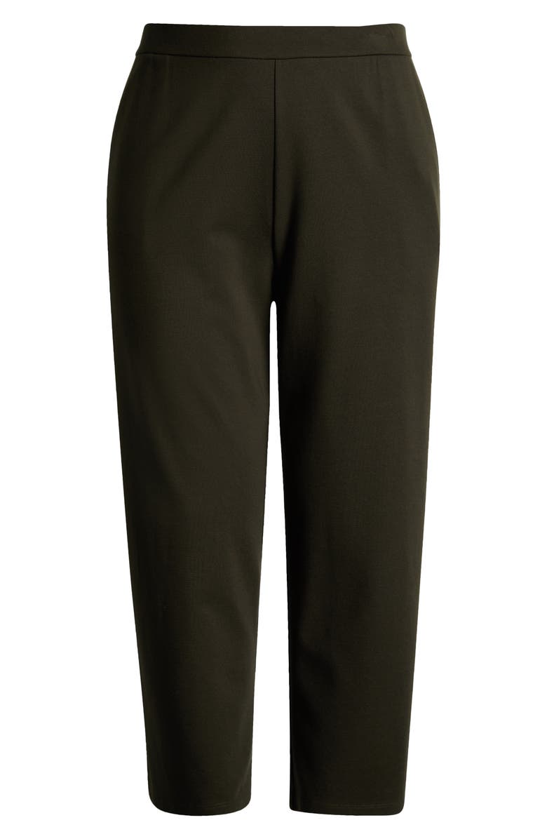 Eileen Fisher High Waist Crop Wide Leg Pants, Alternate, color, Wdlnd