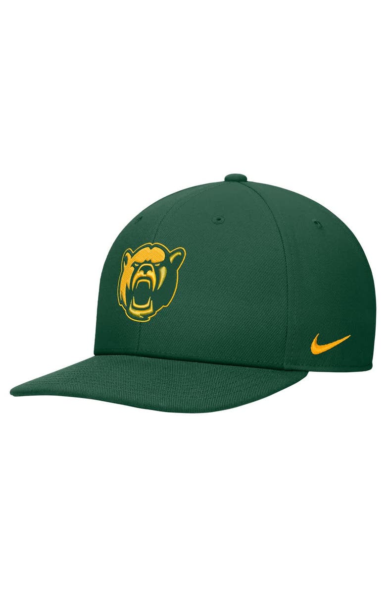 Nike Men's Nike Green Baylor Bears Pro Snapback Hat, Main, color, 