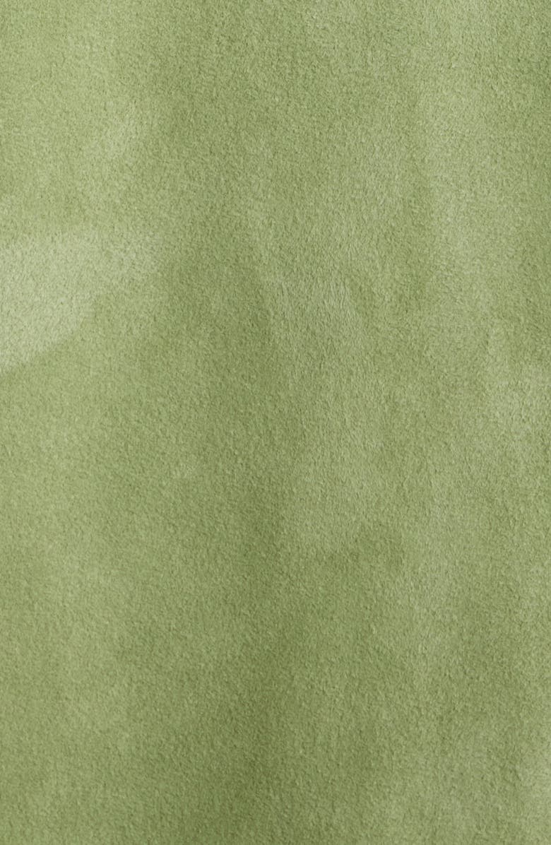 Reformation Veda Lincoln Suede Shirt Jacket, Alternate, color, Prickly Pear